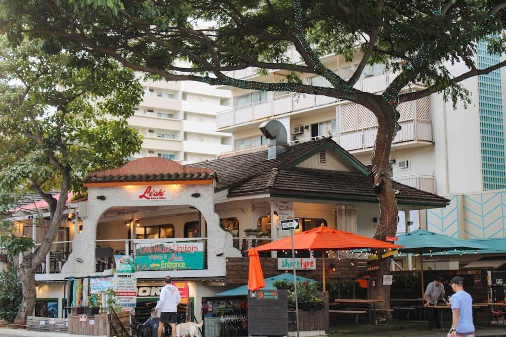 Seashore Waikiki Studio 1 Block From A Beach No Resort Fees Honolulu Dış mekan fotoğraf